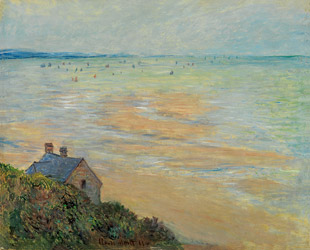 The Hut in Trouville, Low Tide