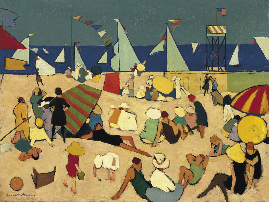 Bathers on a Beach