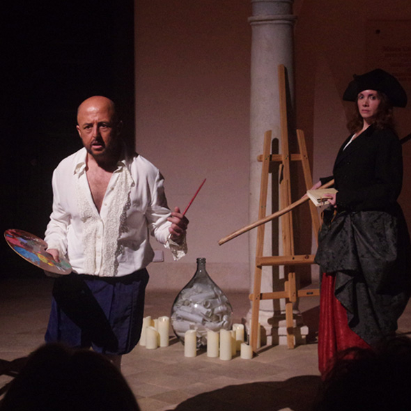 Visitas teatralizadas: Zurbarán. Santas Visitas teatralizadas: Zurbarán. Santas
