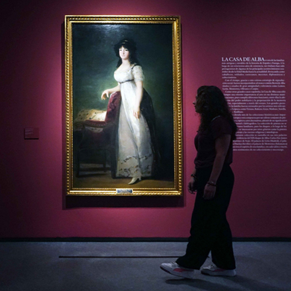 Visita exposición "Mecenazgo y coleccionismo en la Casa de Alba"