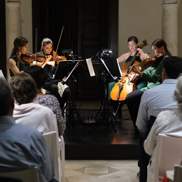 Concierto Cuarteto Carmen Thyssen