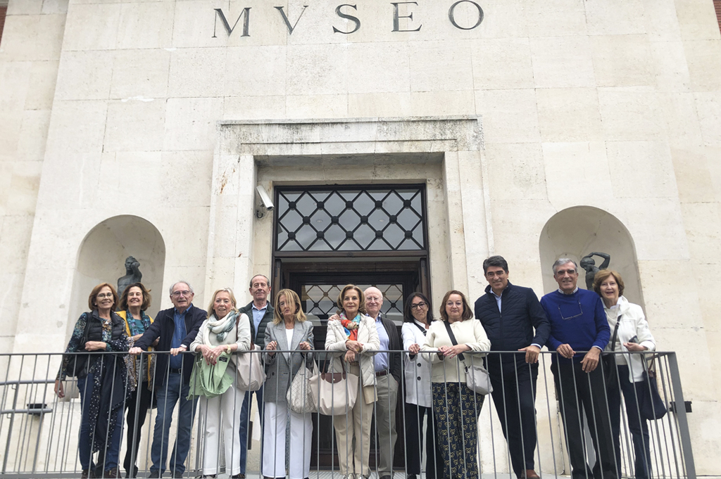 Los Amigos del Museo Carmen Thyssen Málaga visitan Bilbao y Santander