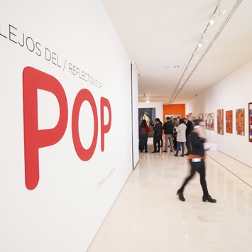 Más de 40.000 personas visitan la exposición temporal ‘Reflejos del Pop’