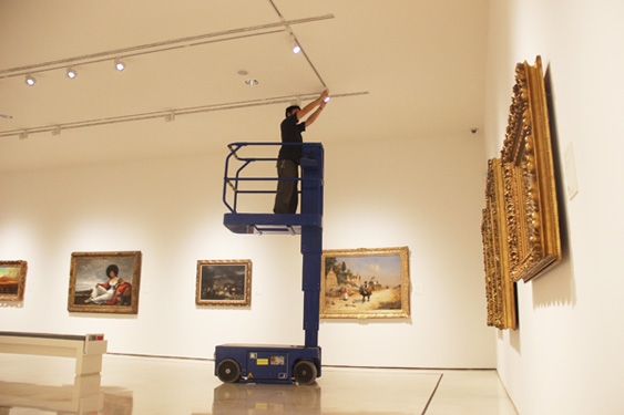 El Museo Carmen Thyssen Málaga inicia la renovación de su sistema de iluminación con tecnología LED