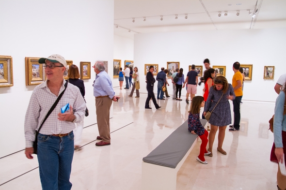 Más de 40.000 personas visitan el Museo Carmen Thyssen en 2016