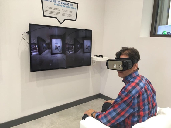 Realidad virtual para recorrer las exposiciones del Museo