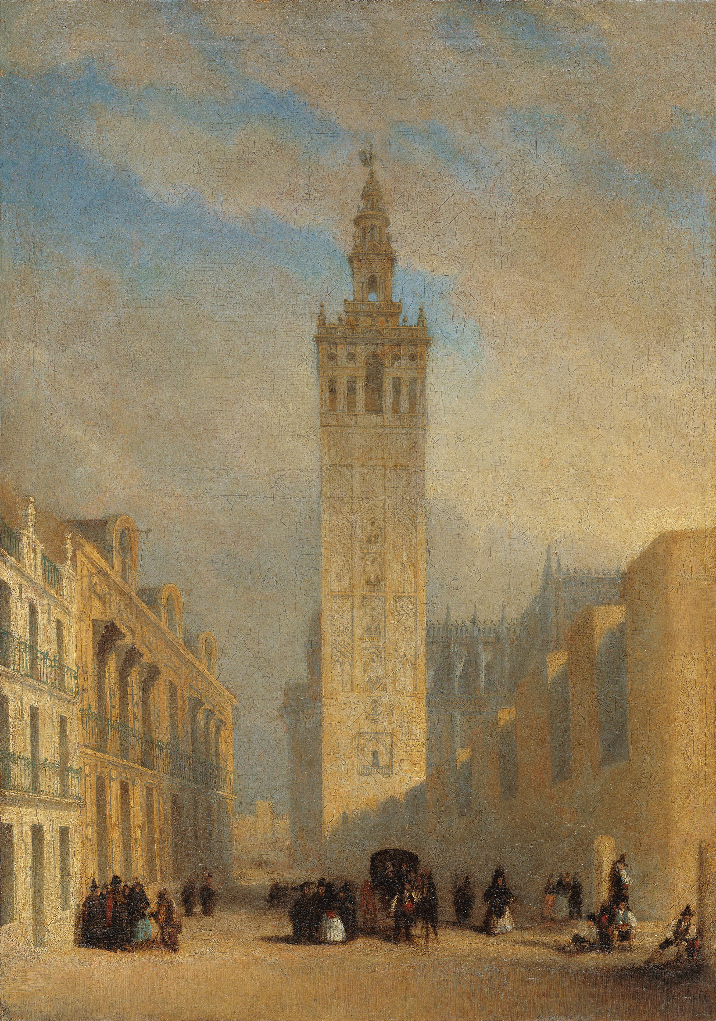 The Giralda viewed from the Calle Placentines