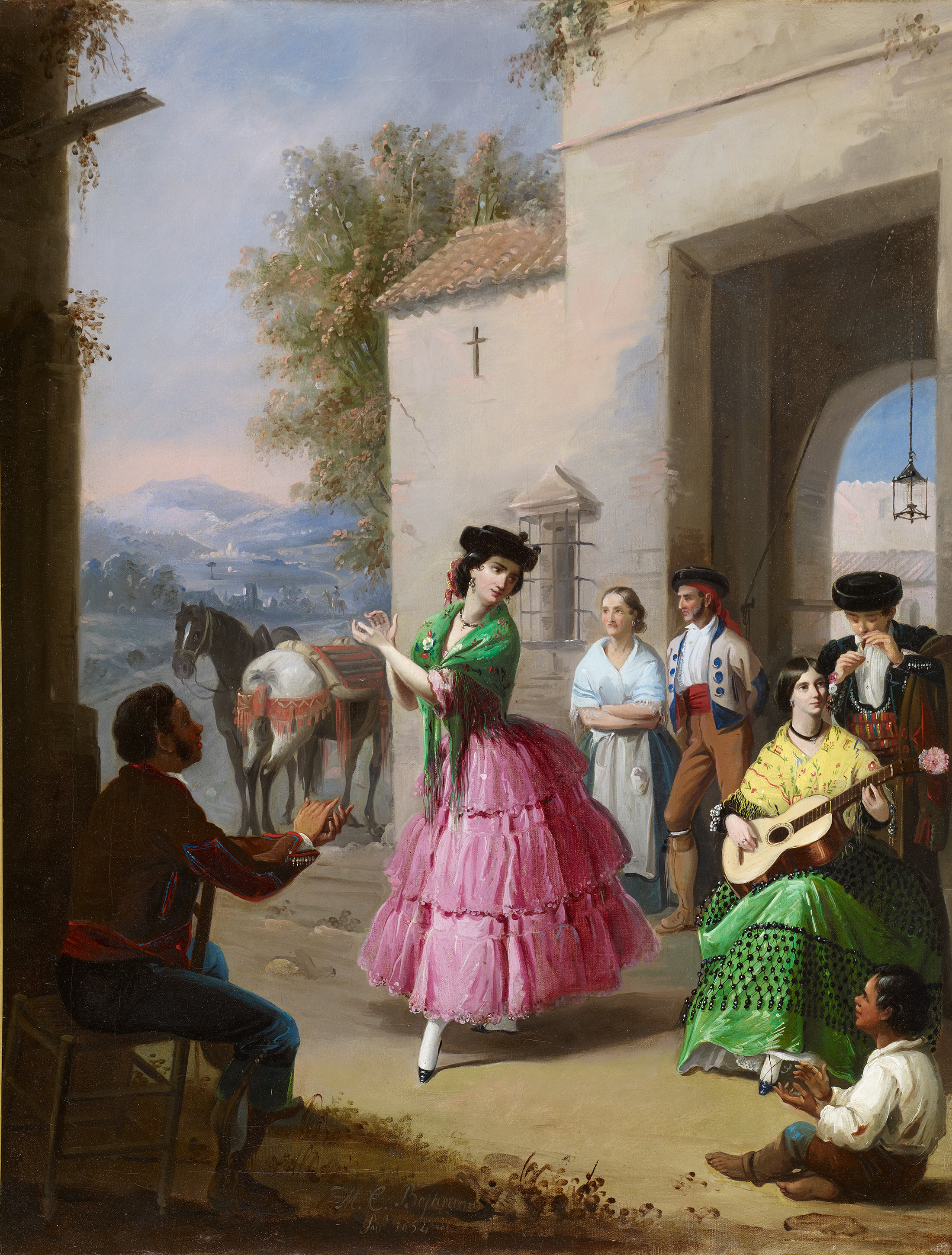 Cheering at the Gates of the Farm