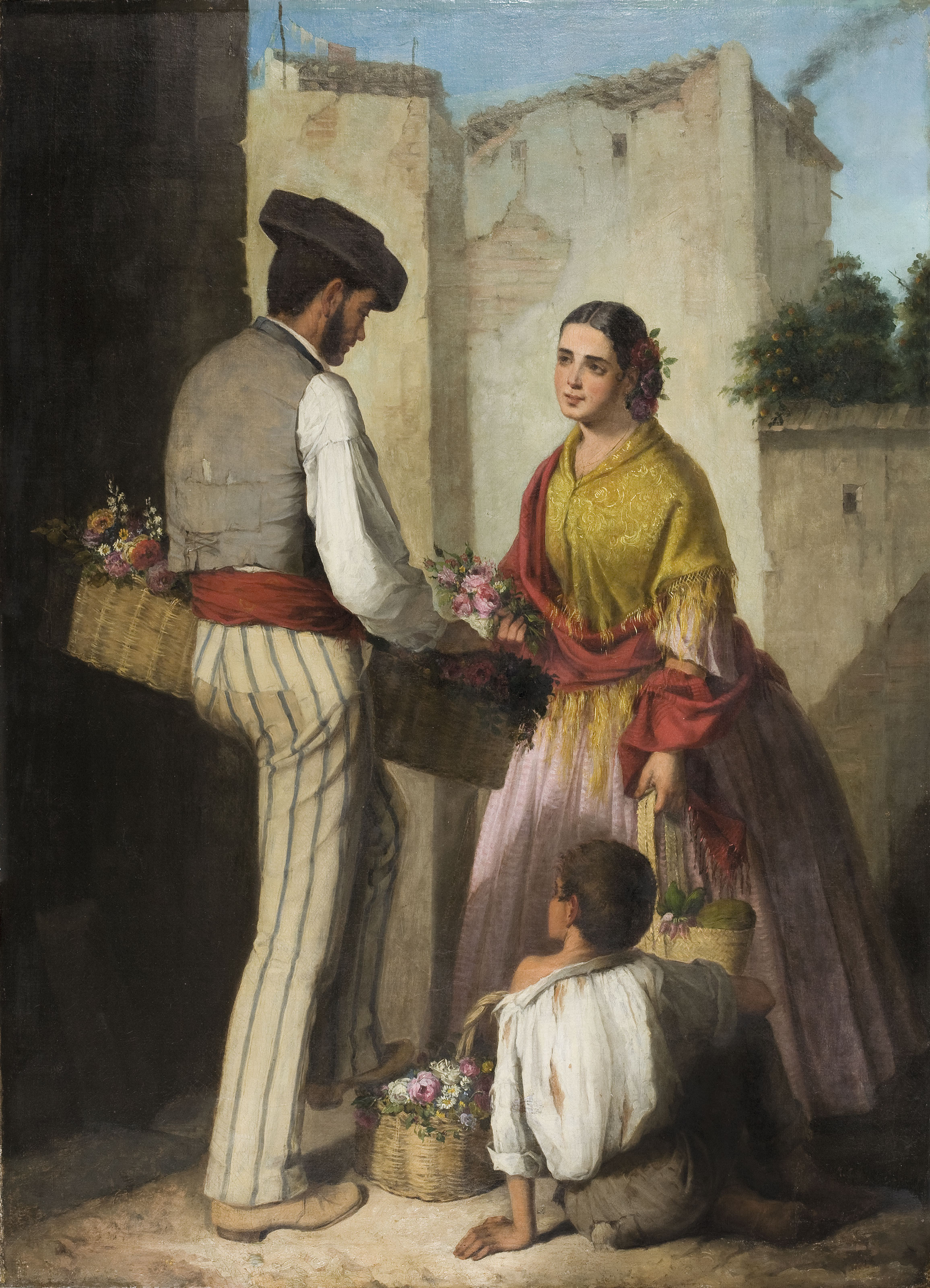 Vendedor de flores