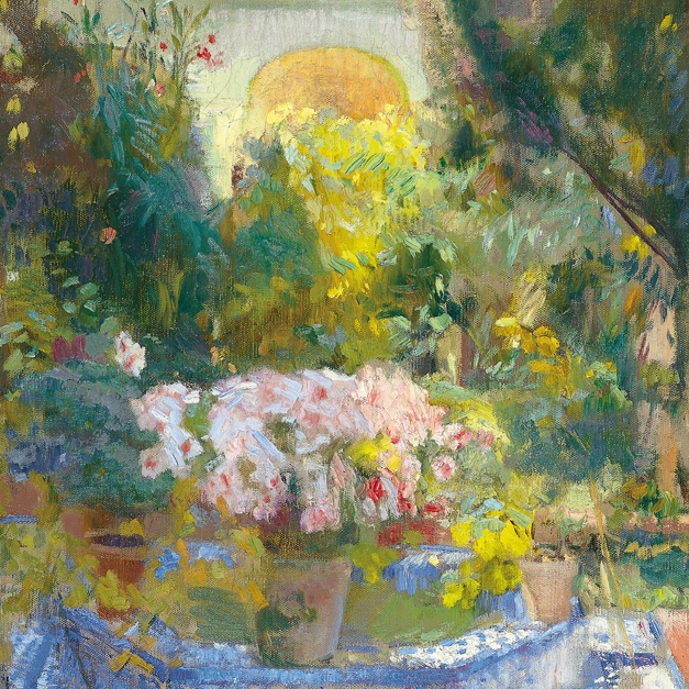 Patios y jardines en la Colección Carmen Thyssen