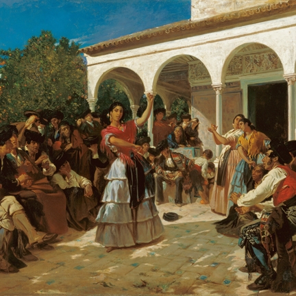 El flamenco en la Colección Carmen Thyssen