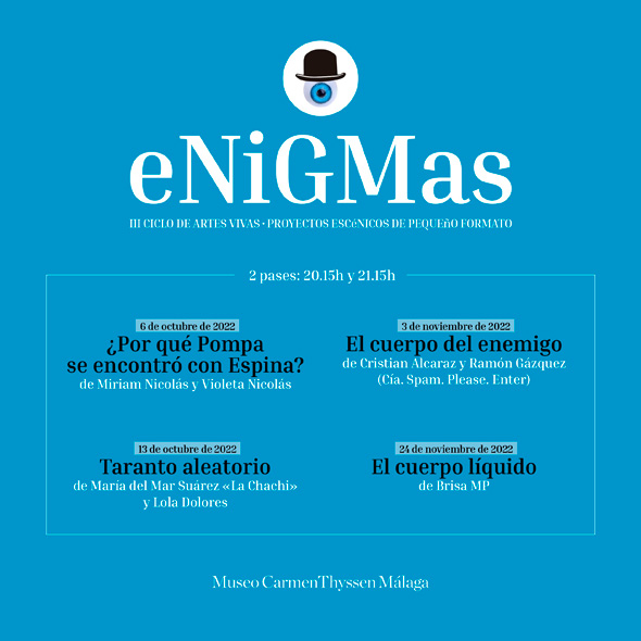 Enigmas. III Ciclo de Artes vivas